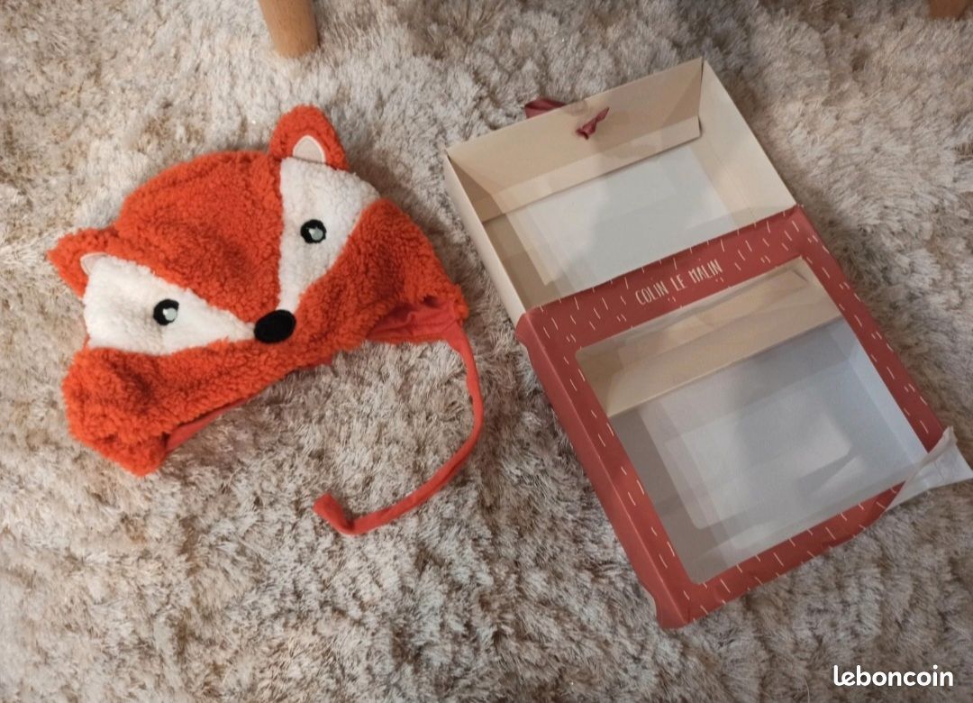 Soft Baby Fox Bonnet | New