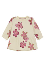 Girls Dress Turnwater long sleeve allover print