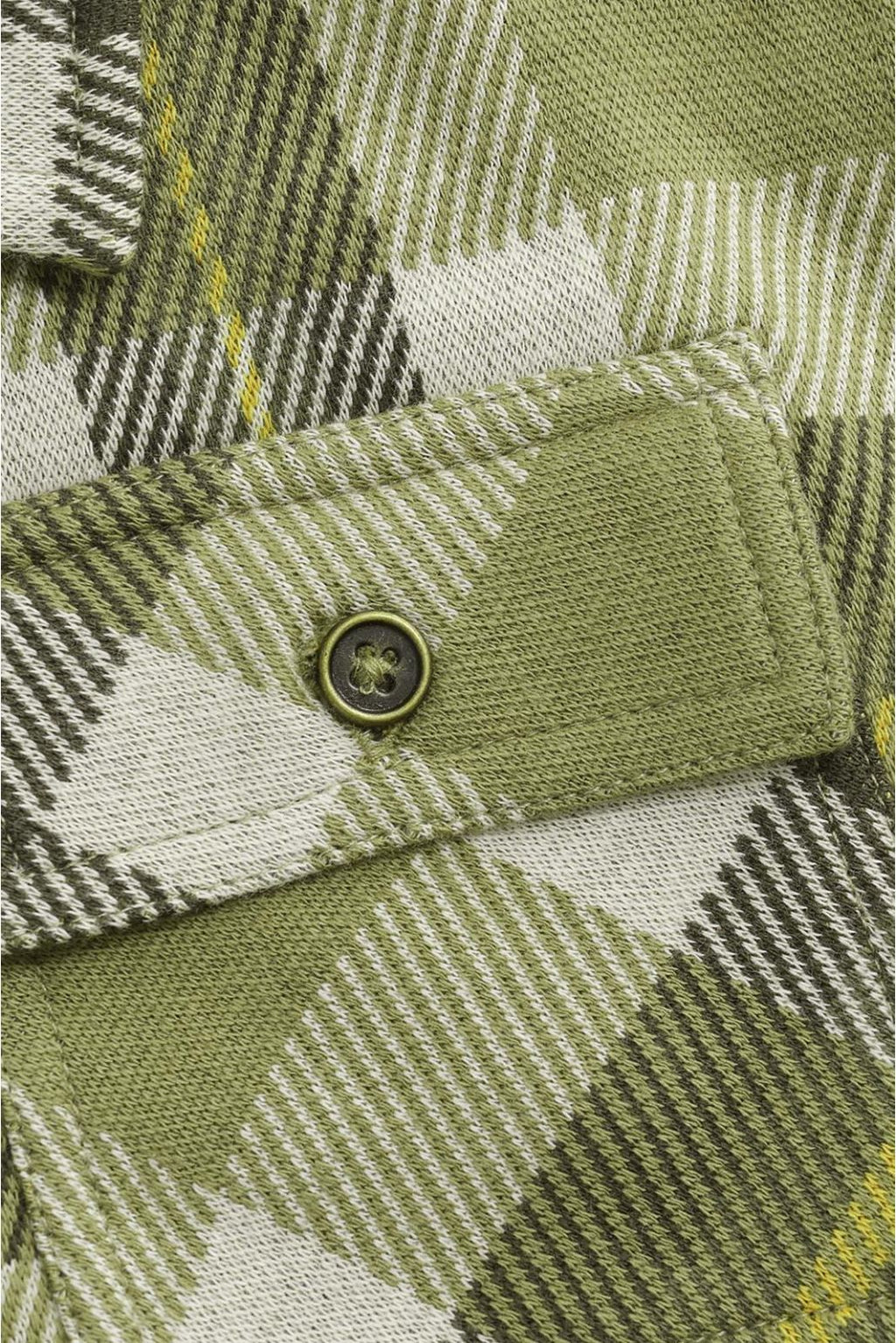 Shirt Russell - Check Pattern Medium Green