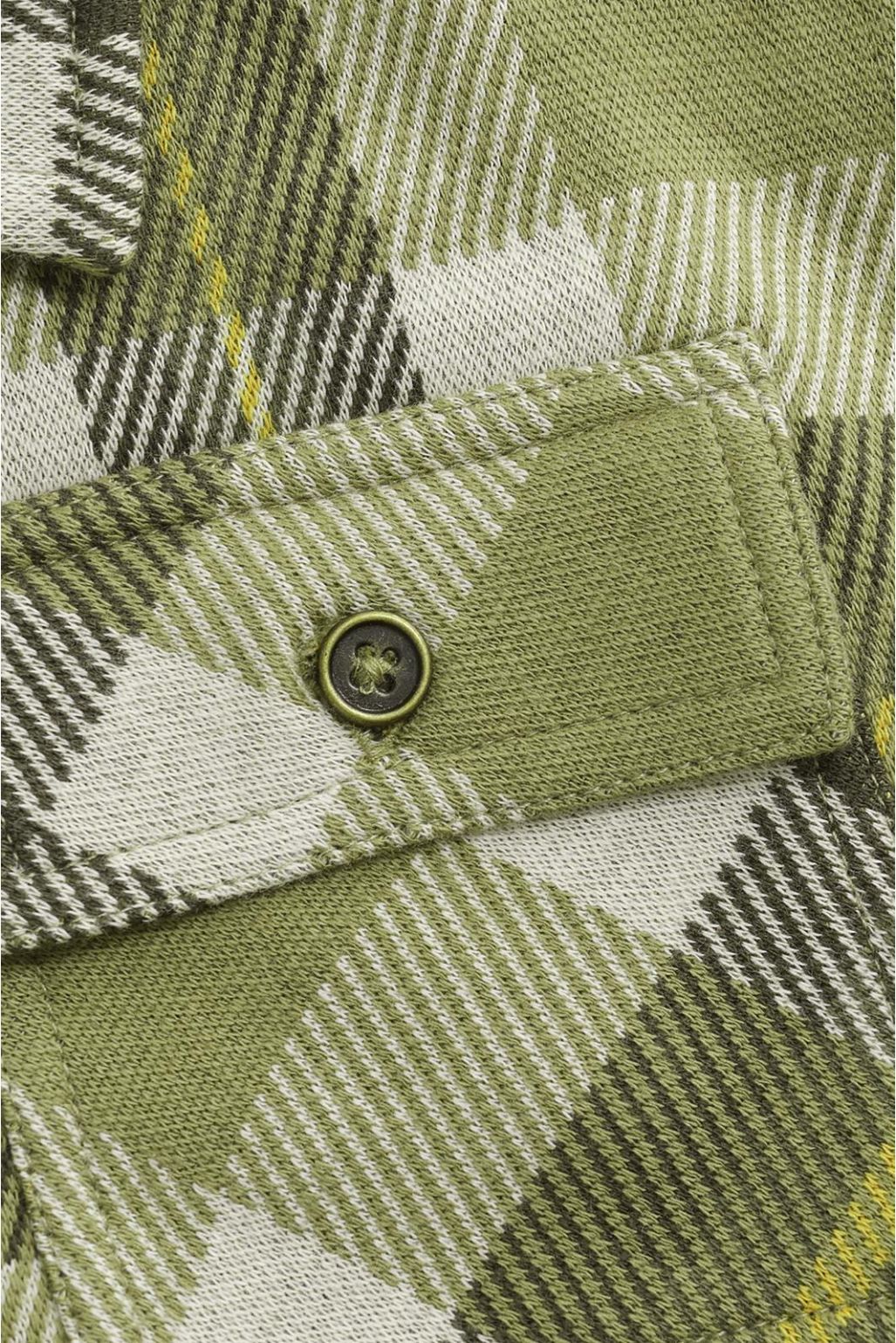 Shirt Russell - Check Pattern Medium Green
