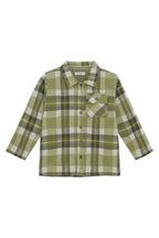 Shirt Russell - Check Pattern Medium Green
