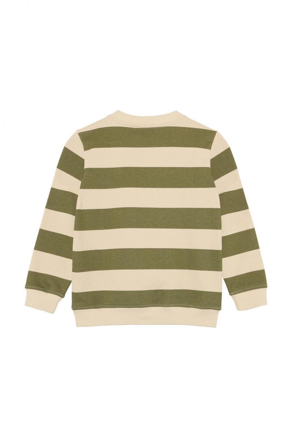 Sweater Raoul - Stripe Pattern Medium Grey