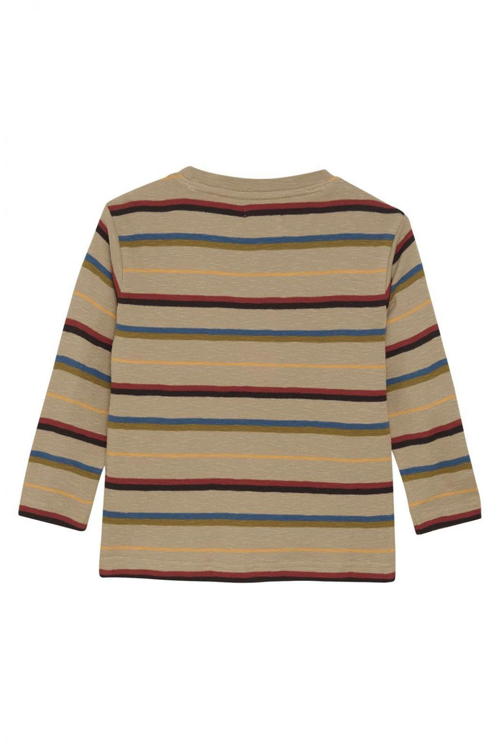 Longsleeve Ranlo - Stripe Pattern Off White