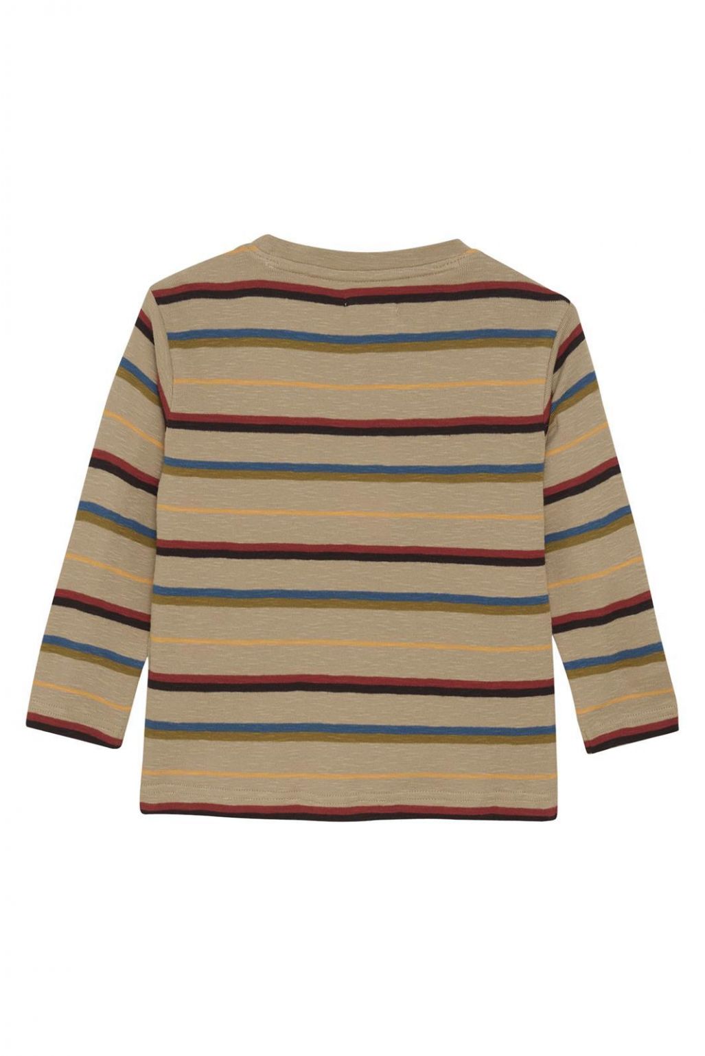 Longsleeve Ranlo - Stripe Pattern Off White