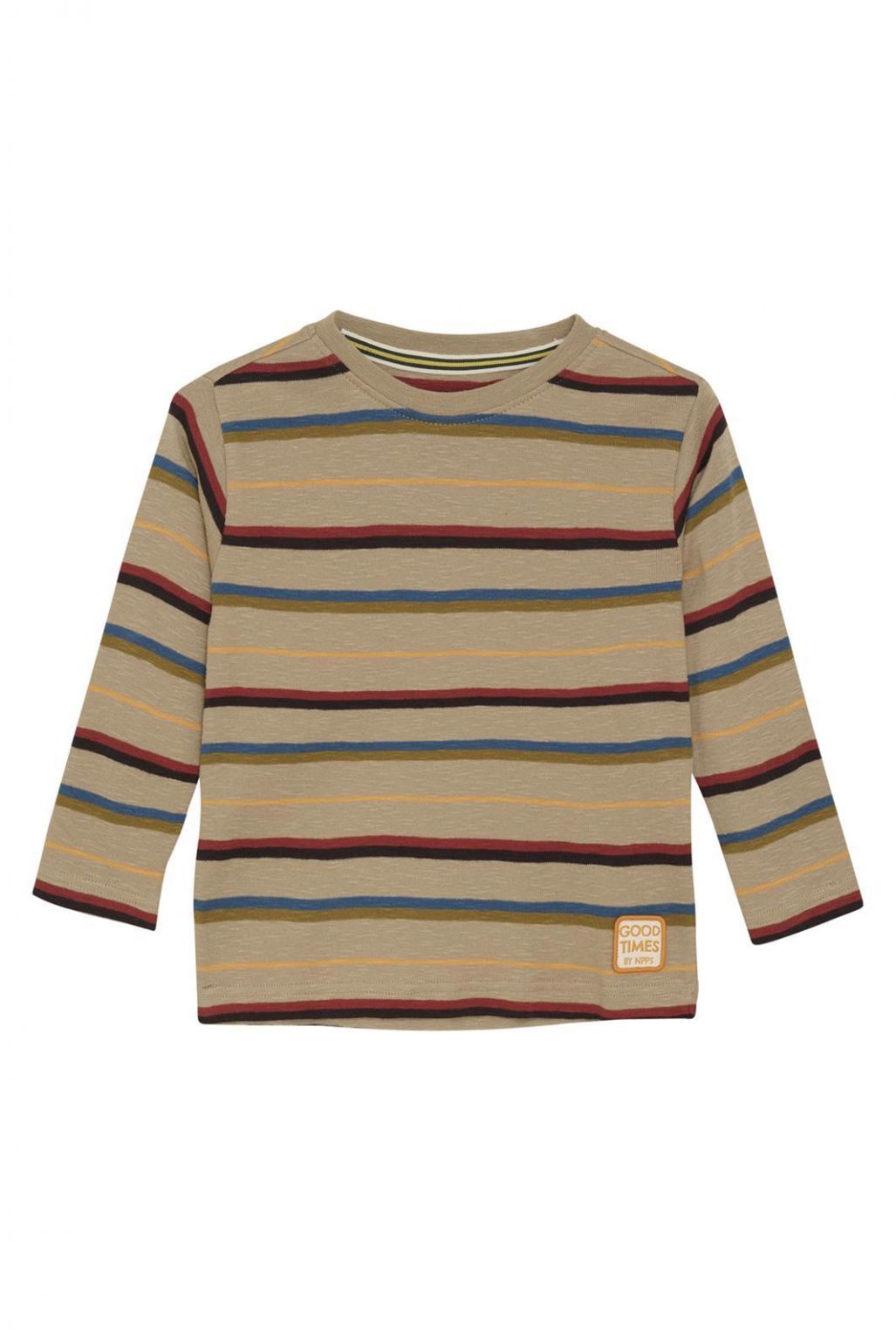 Longsleeve Ranlo - Stripe Pattern Off White
