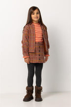 Skirt Portola - Check Pattern Light Brown
