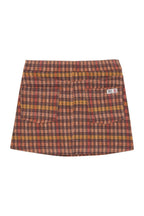 Skirt Portola - Check Pattern Light Brown