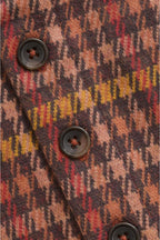 Skirt Portola - Check Pattern Light Brown