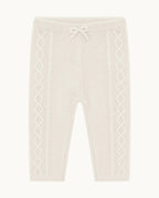 Bowen Cable Knit Two Piece Set - Milky White