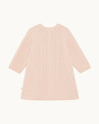 Bowen Cable Knit Dress - Pink