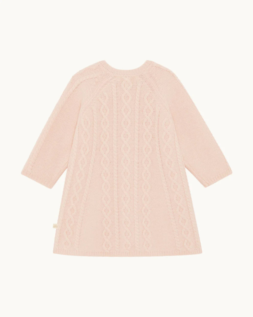 Bowen Cable Knit Dress - Pink