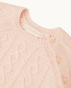 Bowen Cable Knit Dress - Pink