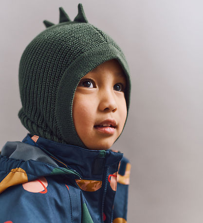 LIEWOOD CHILDREN’S WOOL BALACLAVA WITH EARS