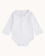 "Home Sweet Home Peter Pan Collar Onesie - Pink"