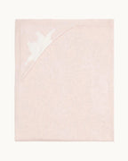 "Knitted Crown  Blanket - Pink"